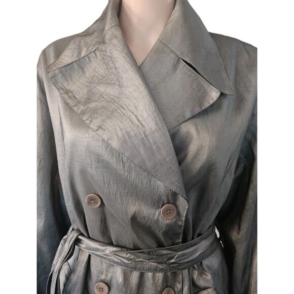 GEORGIOU STUDIO GRAY JACKET SIZE 8 - Picture 3 of 11